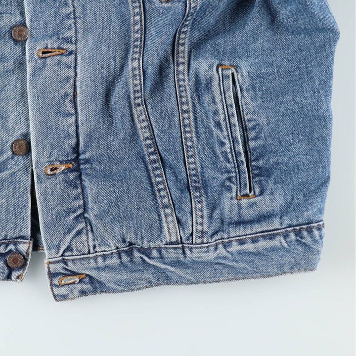 1990'S Levi's 70427-4391 Denim Jacket, Made in USA, Men's XL equivalent, Vintage. cotton blue type Vintage Second Hand