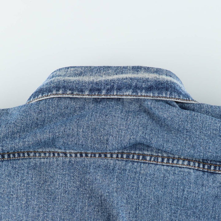 1990'S Levi's 70427-4391 Denim Jacket, Made in USA, Men's XL equivalent, Vintage. cotton blue type Vintage Second Hand
