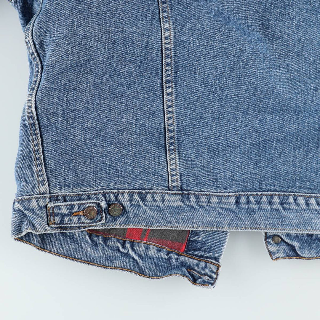 1990'S Levi's 70427-4391 Denim Jacket, Made in USA, Men's XL equivalent, Vintage. cotton blue type Vintage Second Hand