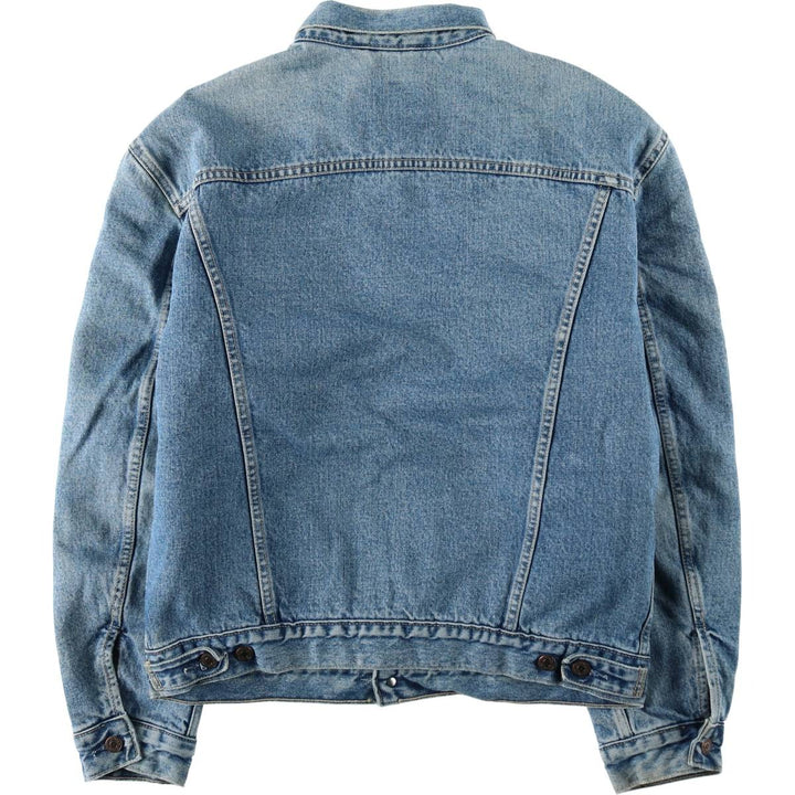 1990'S Levi's 70605-0215 Denim Jacket (Men's Size L equivalent) Vintage cotton blue type Vintage Second Hand