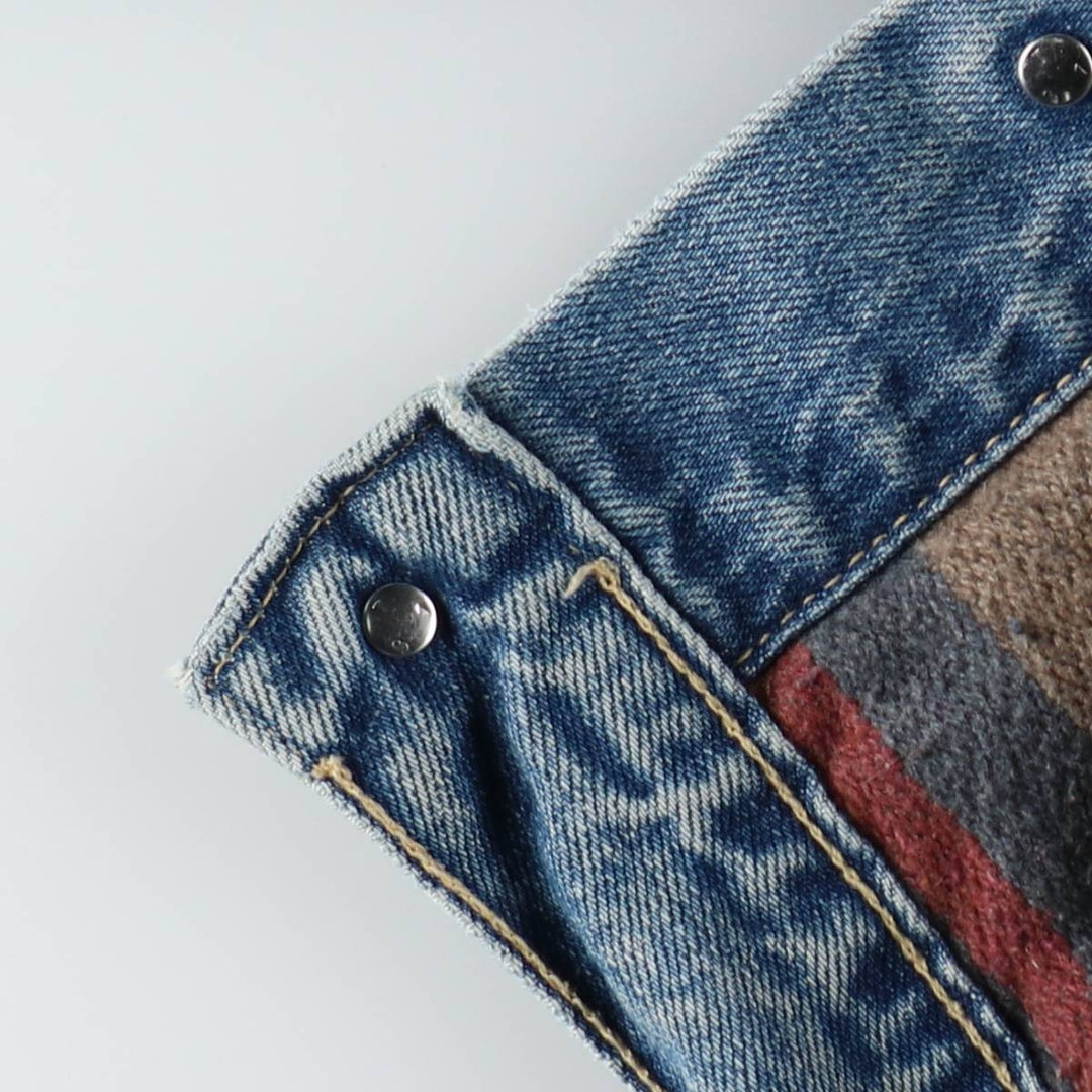 1990'S Levi's 70605-0215 Denim Jacket (Men's Size L equivalent) Vintage cotton blue type Vintage Second Hand