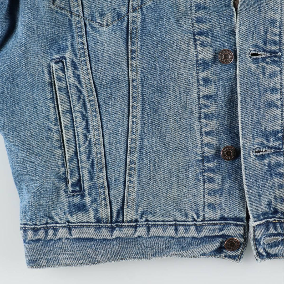 1990'S Levi's 70605-0215 Denim Jacket (Men's Size L equivalent) Vintage cotton blue type Vintage Second Hand