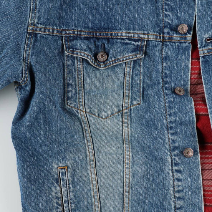 2000'S Levi's Signature padded denim jacket (men's size XL equivalent) cotton blue type Vintage Second Hand