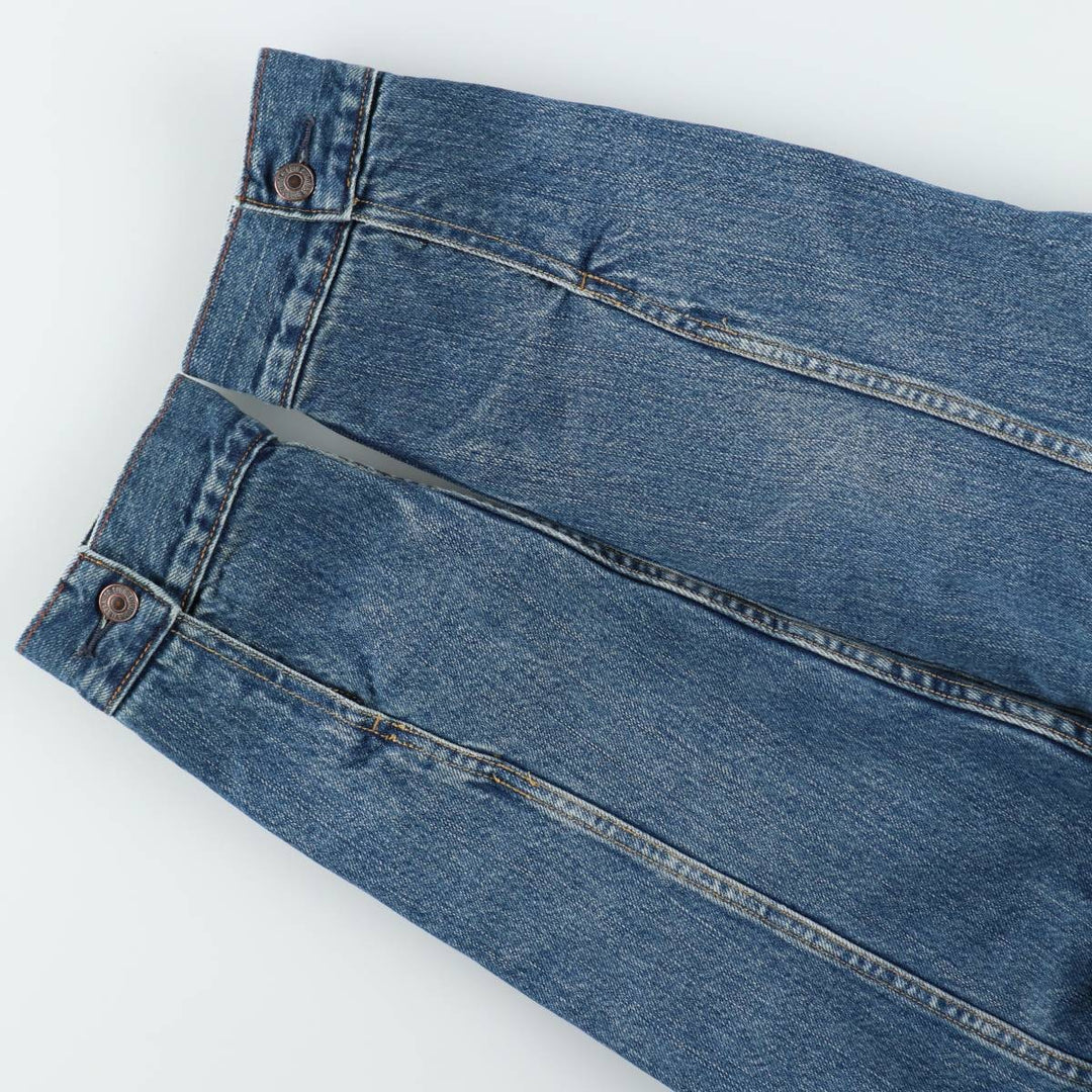 2000'S Levi's Signature padded denim jacket (men's size XL equivalent) cotton blue type Vintage Second Hand