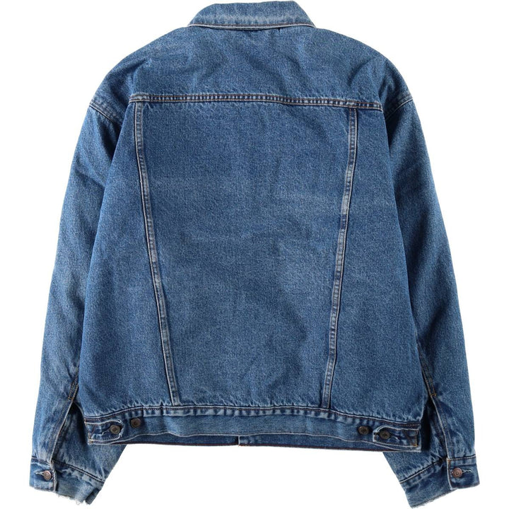 Levi's Signature Padded Denim Jacket (Men's Size XL) cotton blue type Vintage Second Hand