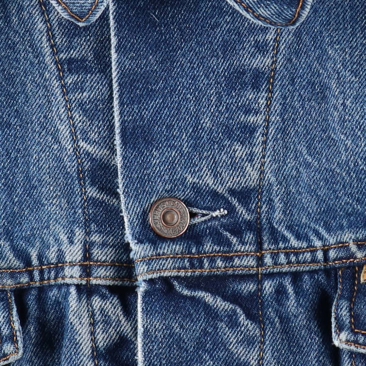Levi's Signature Padded Denim Jacket (Men's Size XL) cotton blue type Vintage Second Hand