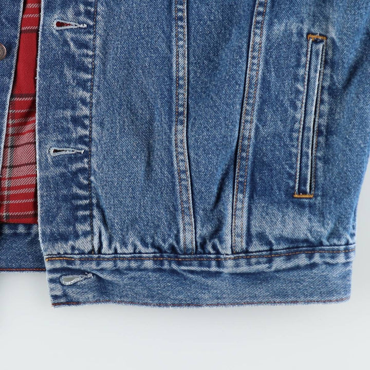 Levi's Signature Padded Denim Jacket (Men's Size XL) cotton blue type Vintage Second Hand
