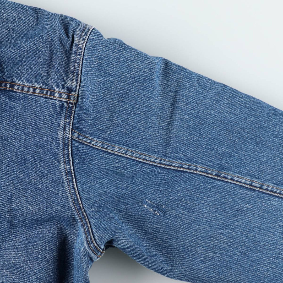 Levi's Signature Padded Denim Jacket (Men's Size XL) cotton blue type Vintage Second Hand