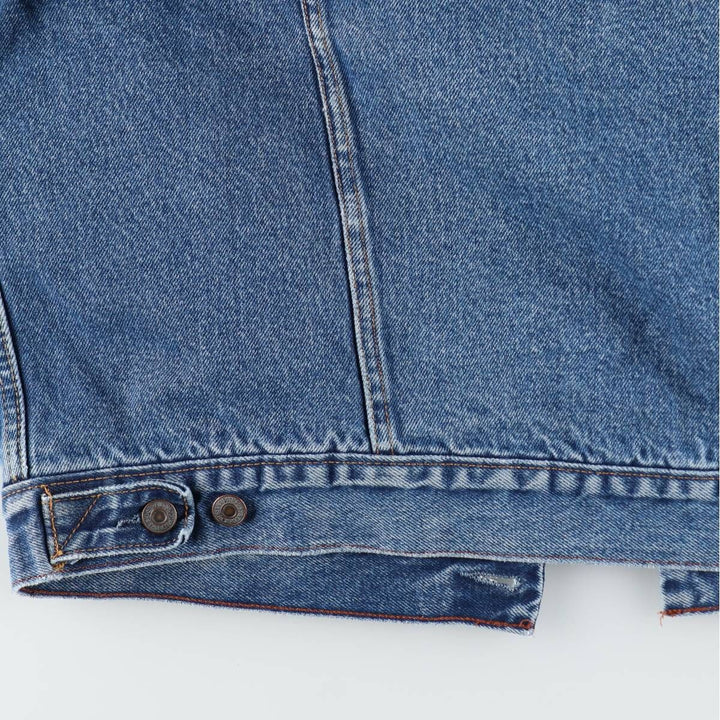 Levi's Signature Padded Denim Jacket (Men's Size XL) cotton blue type Vintage Second Hand