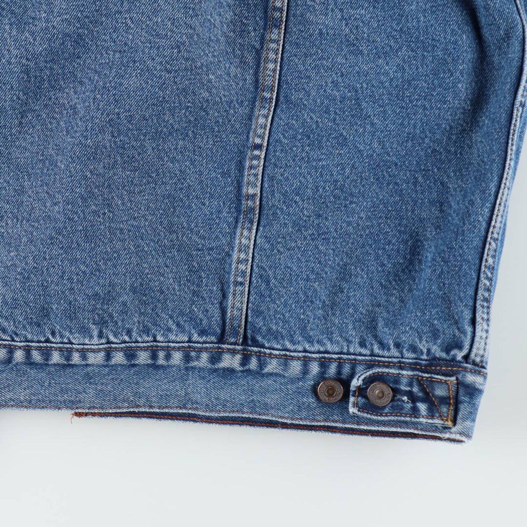 Levi's Signature Padded Denim Jacket (Men's Size XL) cotton blue type Vintage Second Hand