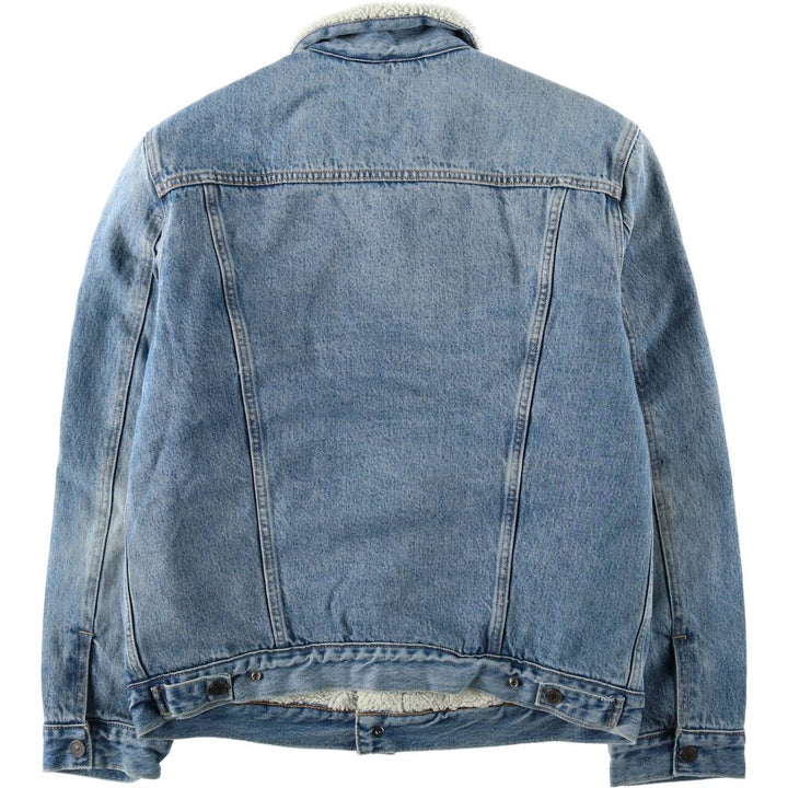 Levi's padded denim jacket, size L, men's cotton blue type Vintage Second Hand