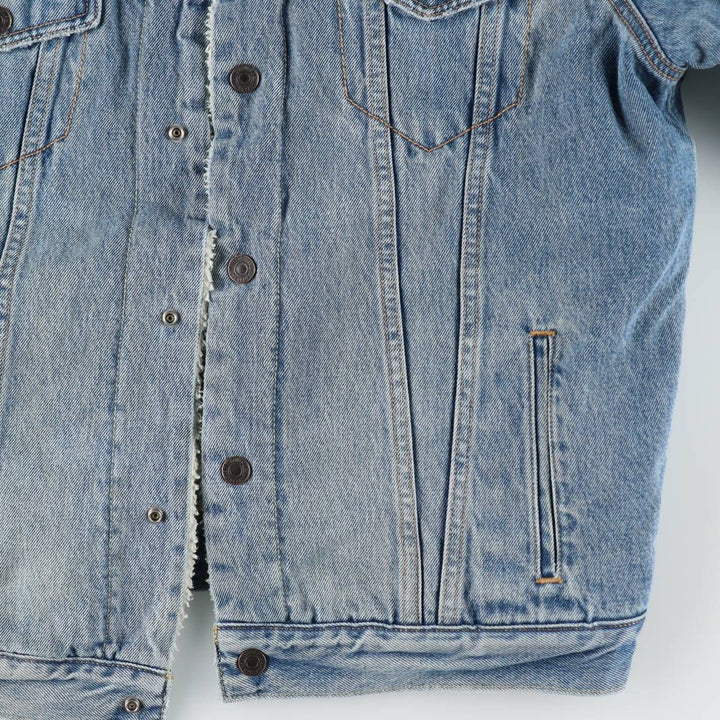 Levi's padded denim jacket, size L, men's cotton blue type Vintage Second Hand