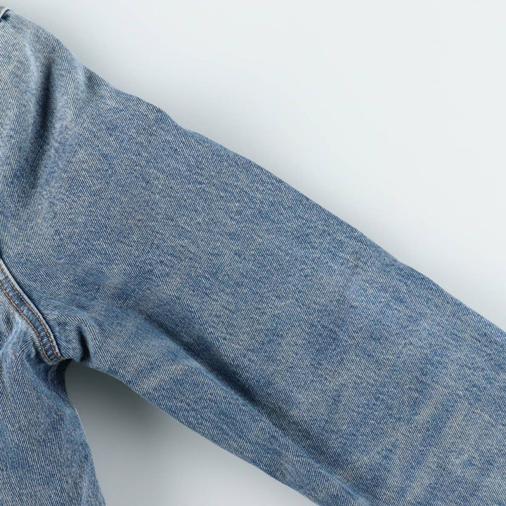 Levi's padded denim jacket, size L, men's cotton blue type Vintage Second Hand