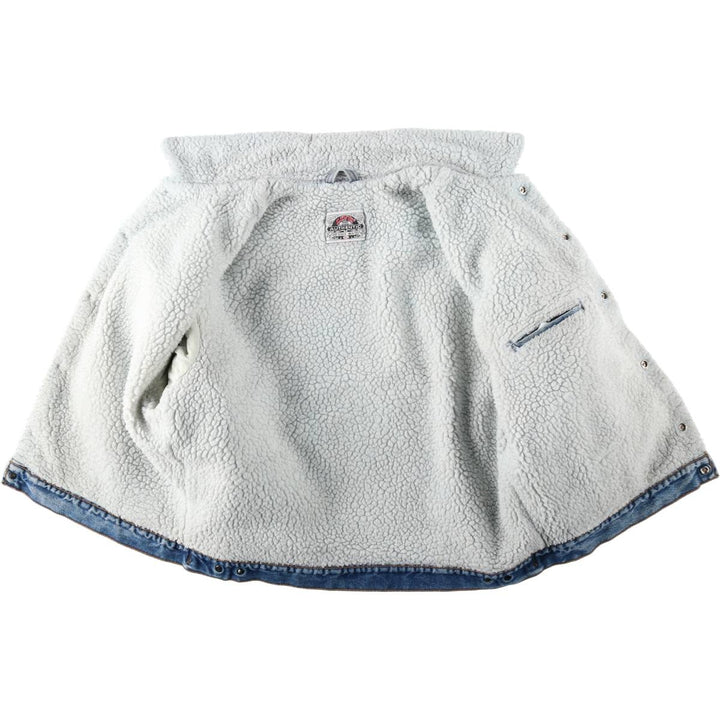 90'S Levi's Padded Denim Jacket, Men's Size XL, Vintage unclear blue type Vintage Second Hand