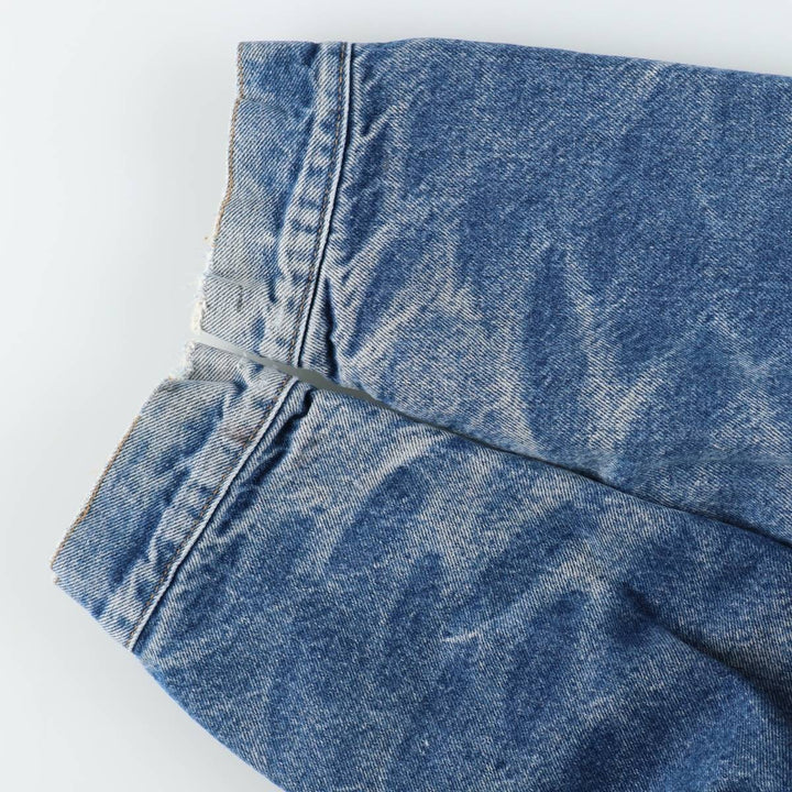 90'S Levi's Padded Denim Jacket, Men's Size XL, Vintage unclear blue type Vintage Second Hand