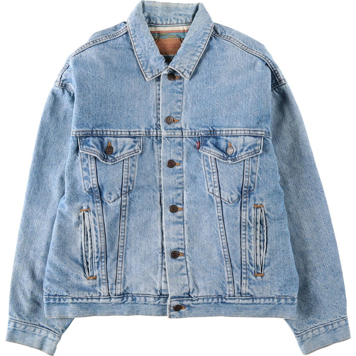 Levi's 70417-6986 Denim Jacket (Men's Size L) unclear blue type Vintage Second Hand