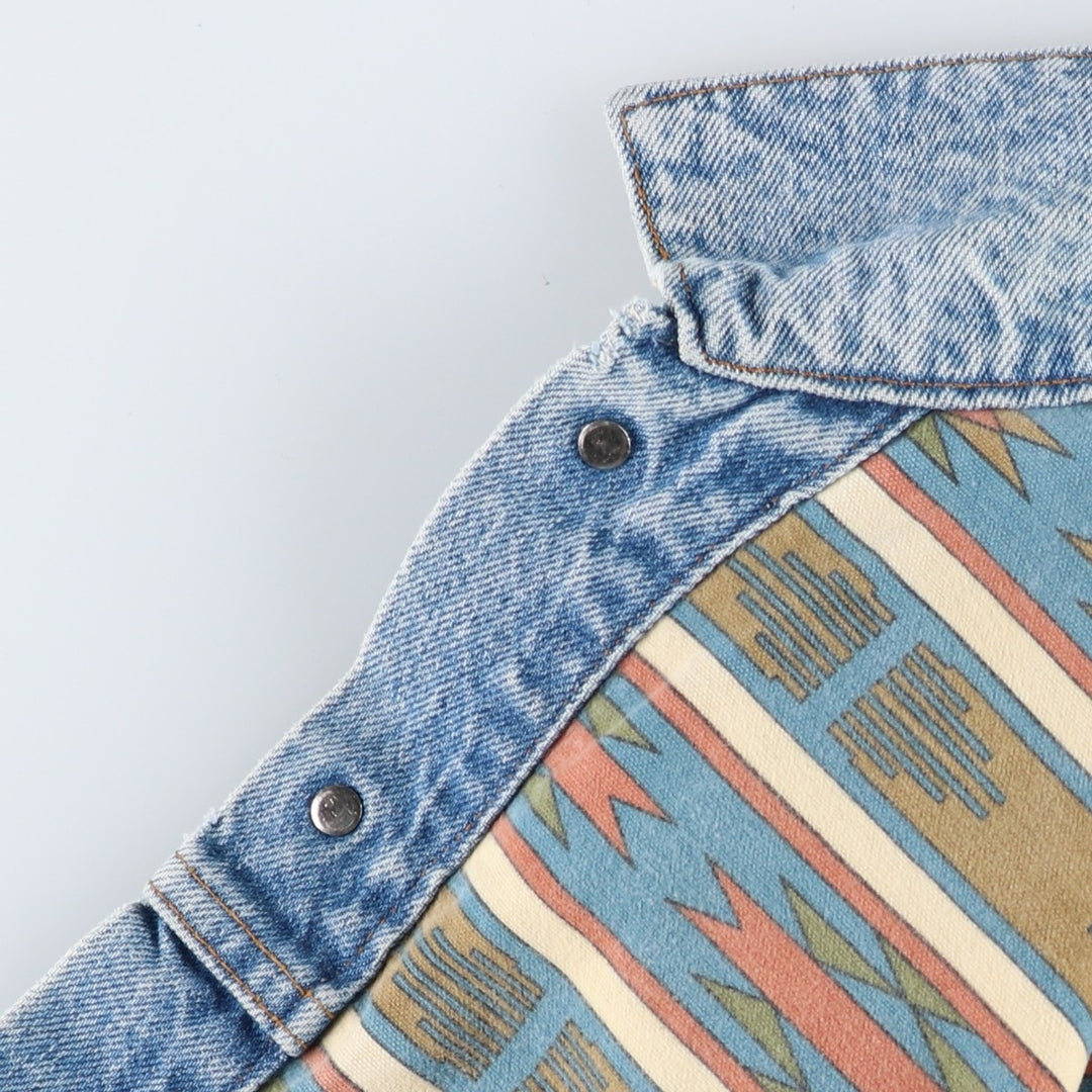 Levi's 70417-6986 Denim Jacket (Men's Size L) unclear blue type Vintage Second Hand