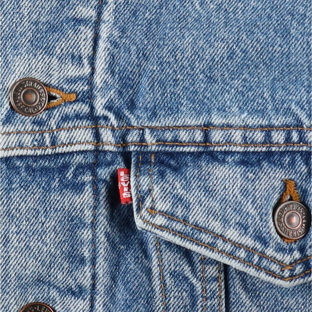 Levi's 70506 Denim Jacket (Men's Size L) unclear blue type Vintage Second Hand
