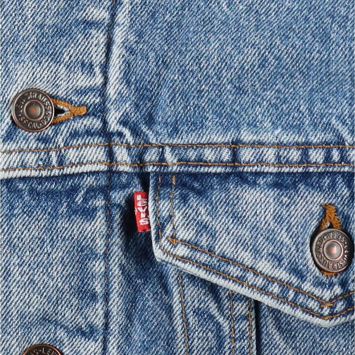 Levi's 70506 Denim Jacket (Men's Size L) unclear blue type Vintage Second Hand
