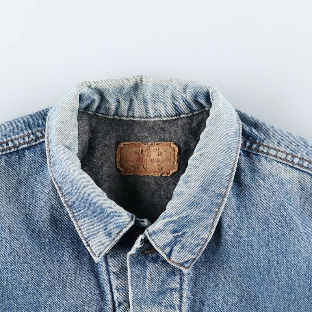 Levi's 70506 Denim Jacket (Men's Size L) unclear blue type Vintage Second Hand