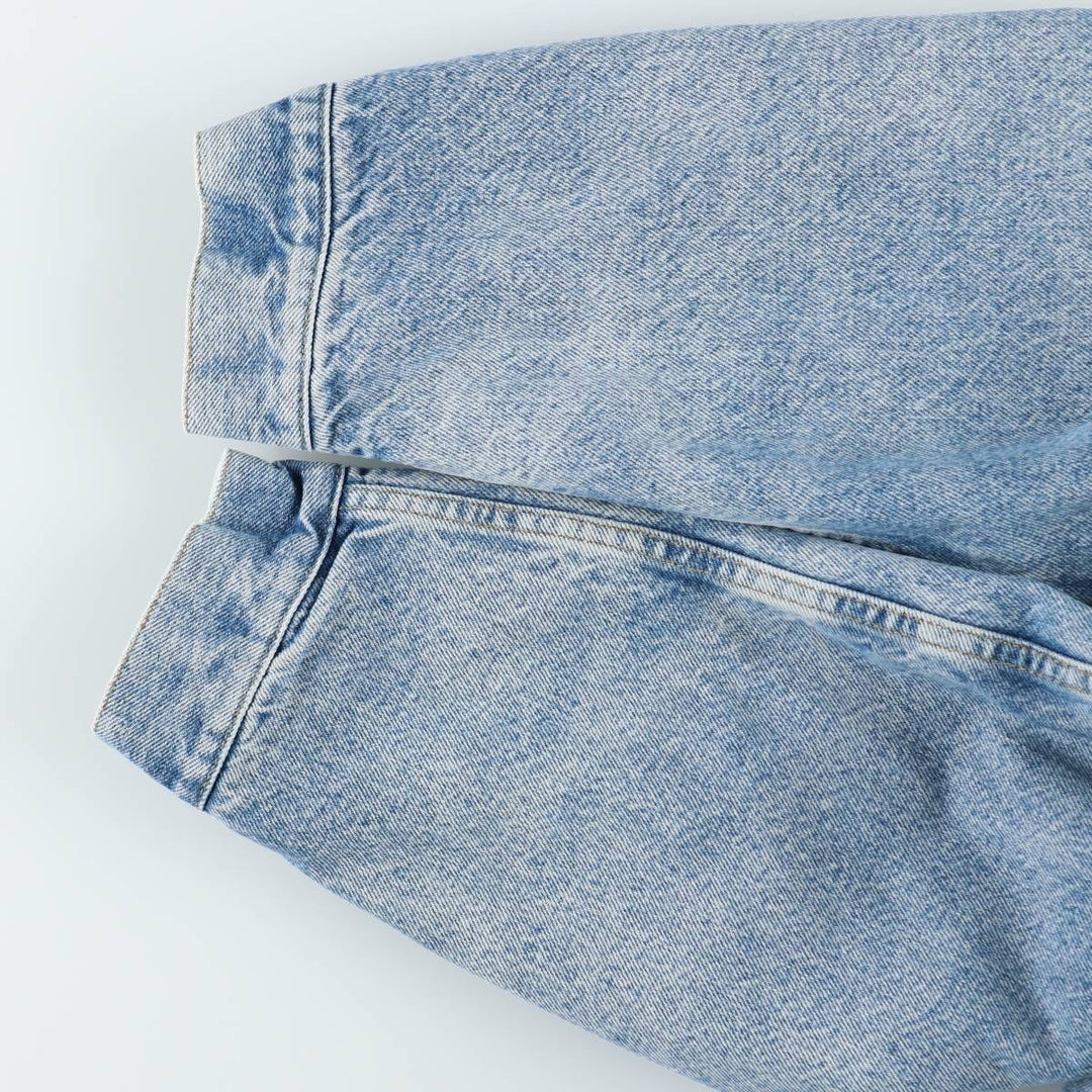 80s-90'S Levi's 70608-0216 Padded Denim Boa Jacket, Made in USA, Men's XL equivalent, Vintage cotton blue type Vintage Second Hand