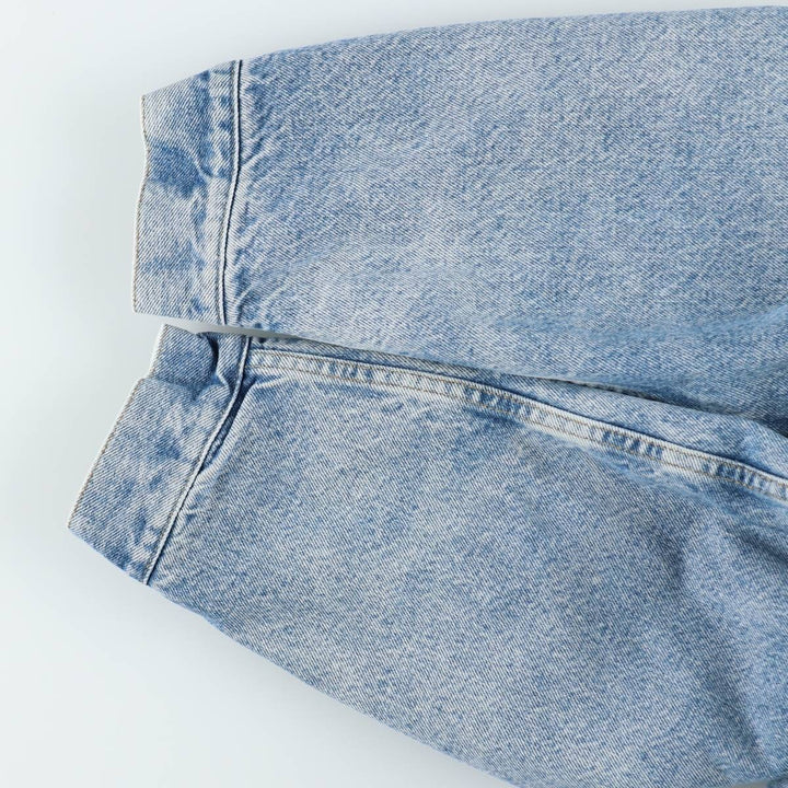 80s-90'S Levi's 70608-0216 Padded Denim Boa Jacket, Made in USA, Men's XL equivalent, Vintage cotton blue type Vintage Second Hand