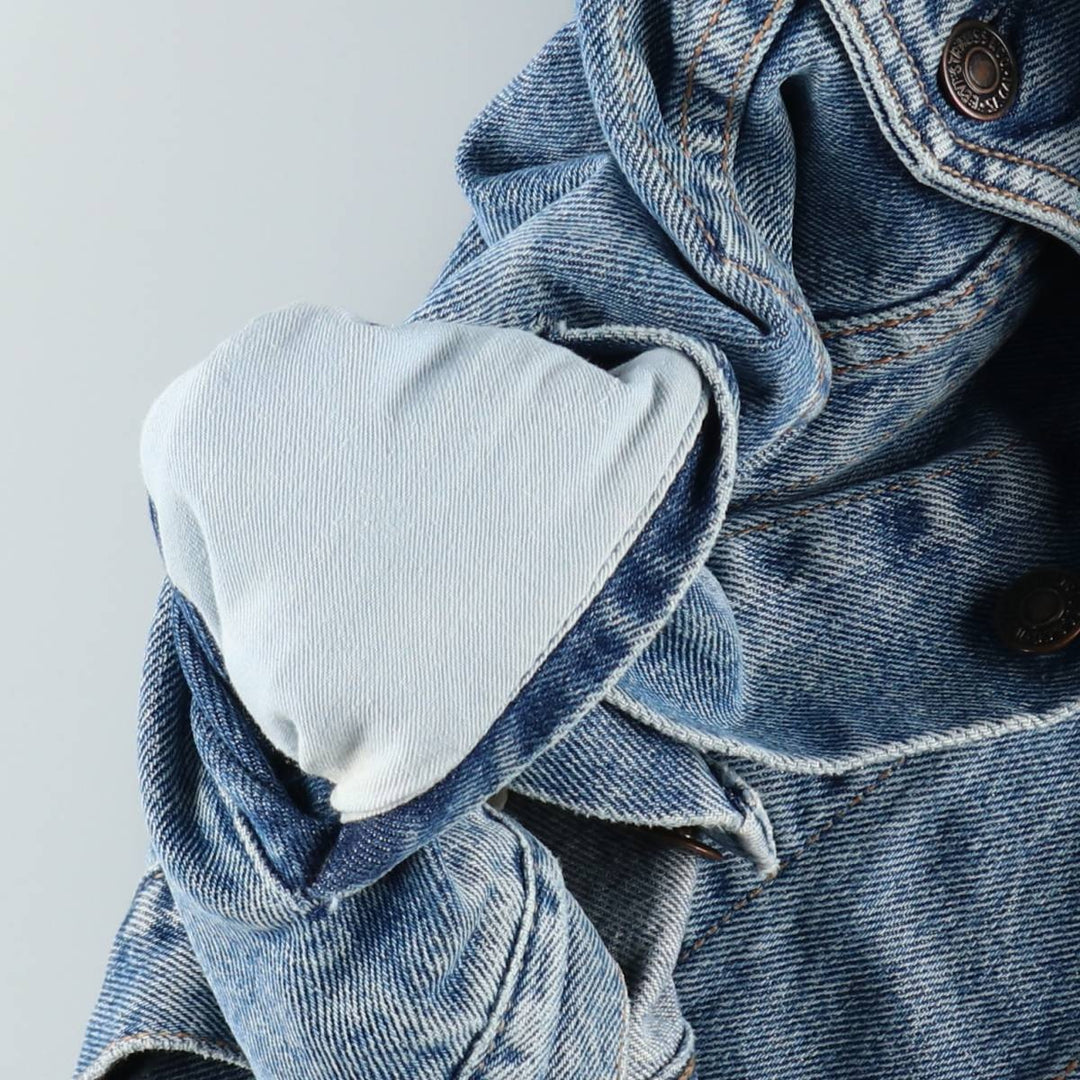 90'S Levi's 70503-0214 Denim Jacket, Men's Size Medium, Vintage cotton blue type Vintage Second Hand