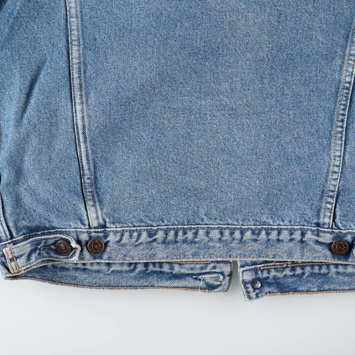 90'S Levi's 70503-0214 Denim Jacket, Men's Size Medium, Vintage cotton blue type Vintage Second Hand