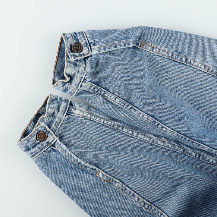 90'S Levi's 70503-0214 Denim Jacket, Men's Size Medium, Vintage cotton blue type Vintage Second Hand