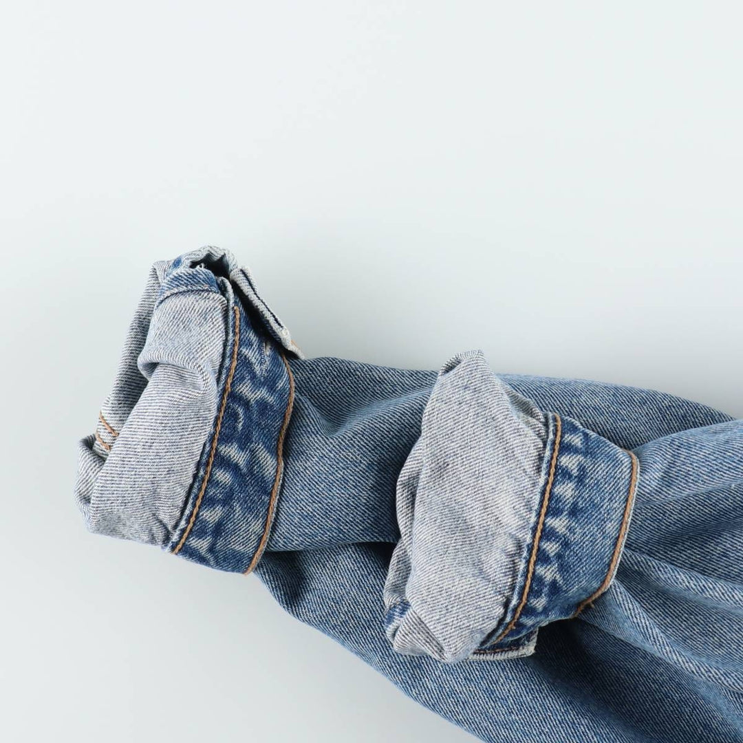90'S Levi's 70503-0214 Denim Jacket, Men's Size Medium, Vintage cotton blue type Vintage Second Hand