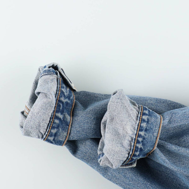 90'S Levi's 70503-0214 Denim Jacket, Men's Size Medium, Vintage cotton blue type Vintage Second Hand
