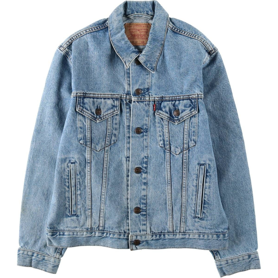 90'S Levi's 70503-0210 denim jacket, denim jacket, men's size M, vintage cotton blue type Vintage Second Hand