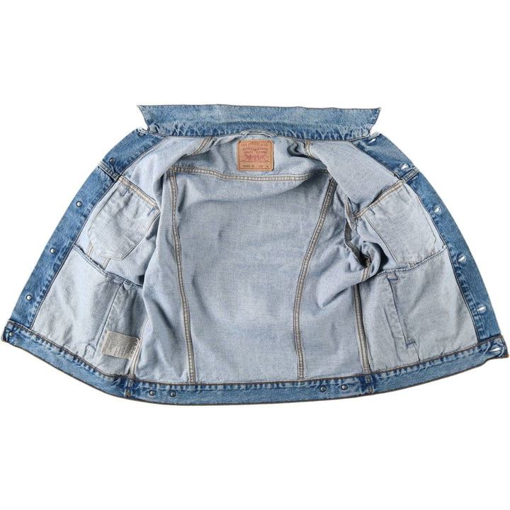 90'S Levi's 70503-0210 denim jacket, denim jacket, men's size M, vintage cotton blue type Vintage Second Hand