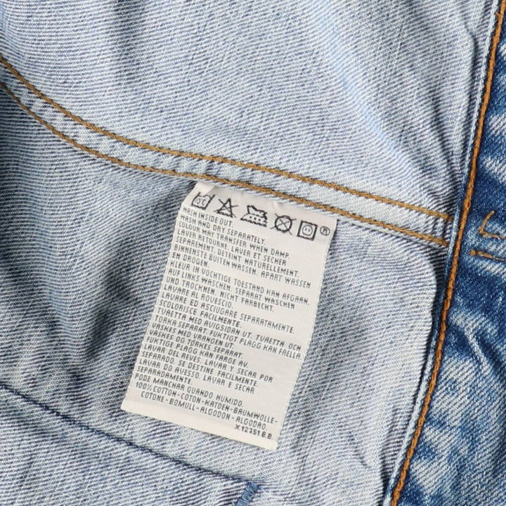 90'S Levi's 70503-0210 denim jacket, denim jacket, men's size M, vintage cotton blue type Vintage Second Hand