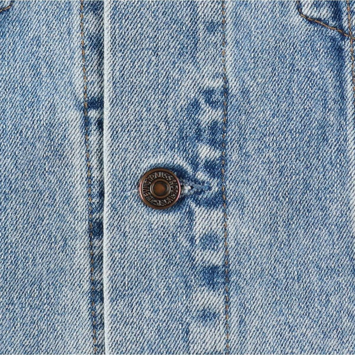 90'S Levi's 70503-0210 denim jacket, denim jacket, men's size M, vintage cotton blue type Vintage Second Hand