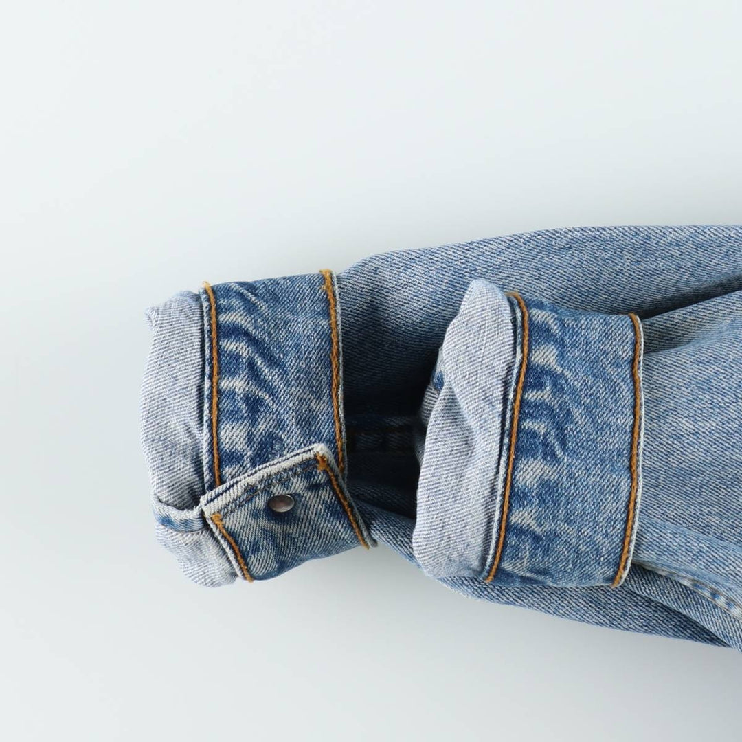 90'S Levi's 70503-0210 denim jacket, denim jacket, men's size M, vintage cotton blue type Vintage Second Hand