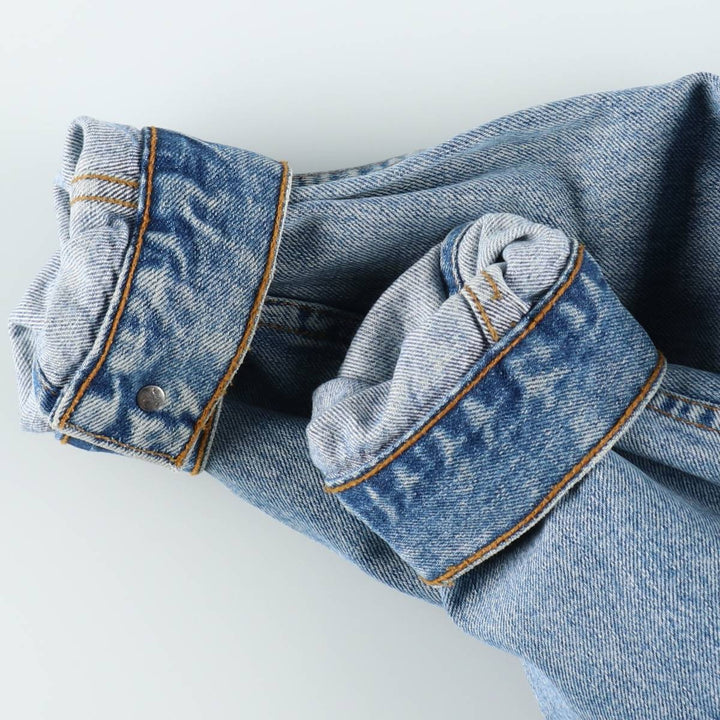 90'S Levi's 70503-0210 denim jacket, denim jacket, men's size M, vintage cotton blue type Vintage Second Hand