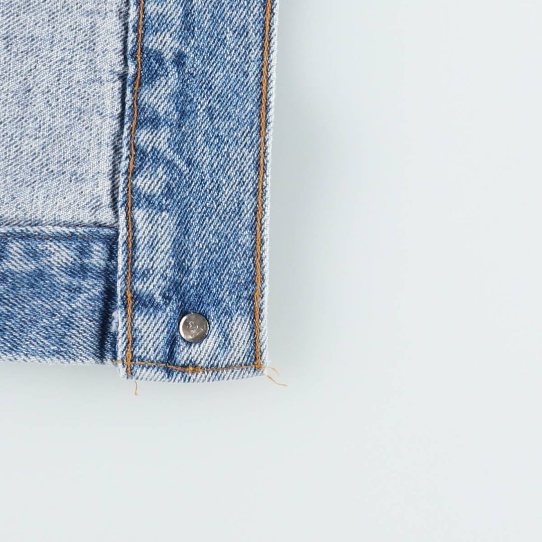 1990'S Levi's 70507-4890 Hard Rock Cafe Denim Jacket, Made in USA, Men's Size S (approx.), Vintage cotton blue type Vintage Second Hand