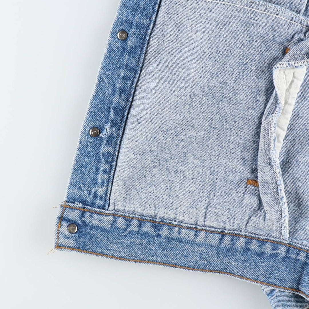 1990'S Levi's 70507-4890 Hard Rock Cafe Denim Jacket, Made in USA, Men's Size S (approx.), Vintage cotton blue type Vintage Second Hand