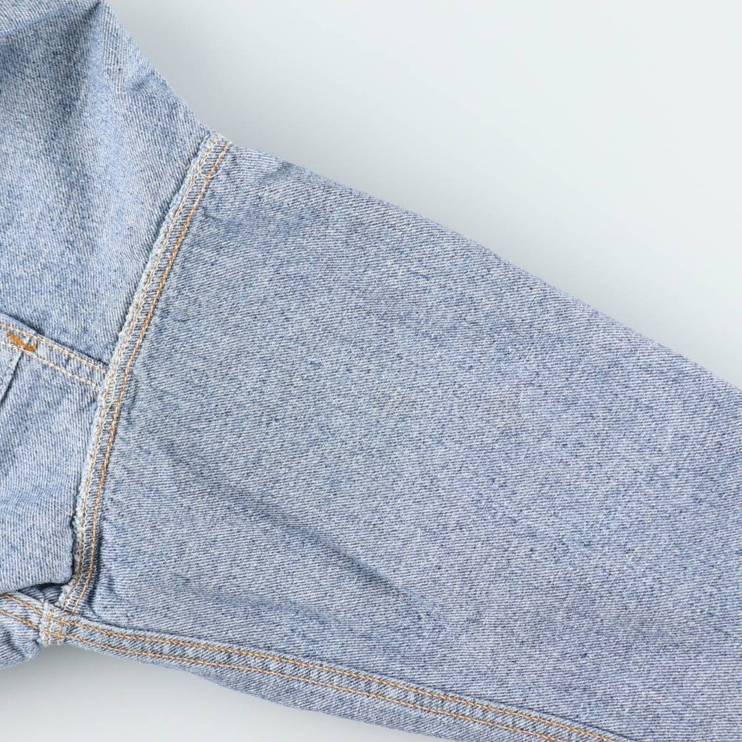 1990'S Levi's 70507-4890 Hard Rock Cafe Denim Jacket, Made in USA, Men's Size S (approx.), Vintage cotton blue type Vintage Second Hand