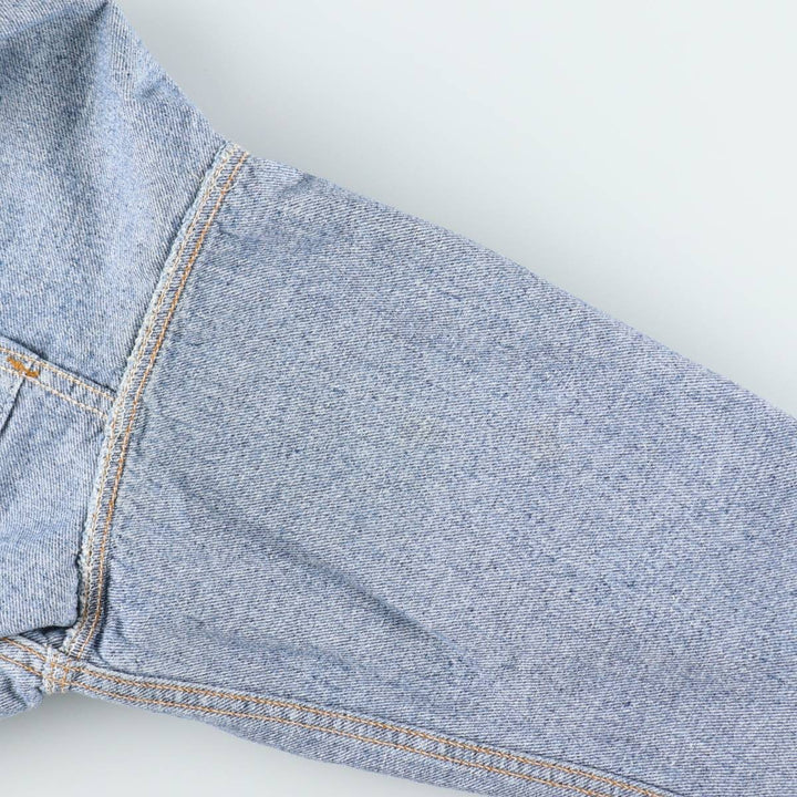 1990'S Levi's 70507-4890 Hard Rock Cafe Denim Jacket, Made in USA, Men's Size S (approx.), Vintage cotton blue type Vintage Second Hand