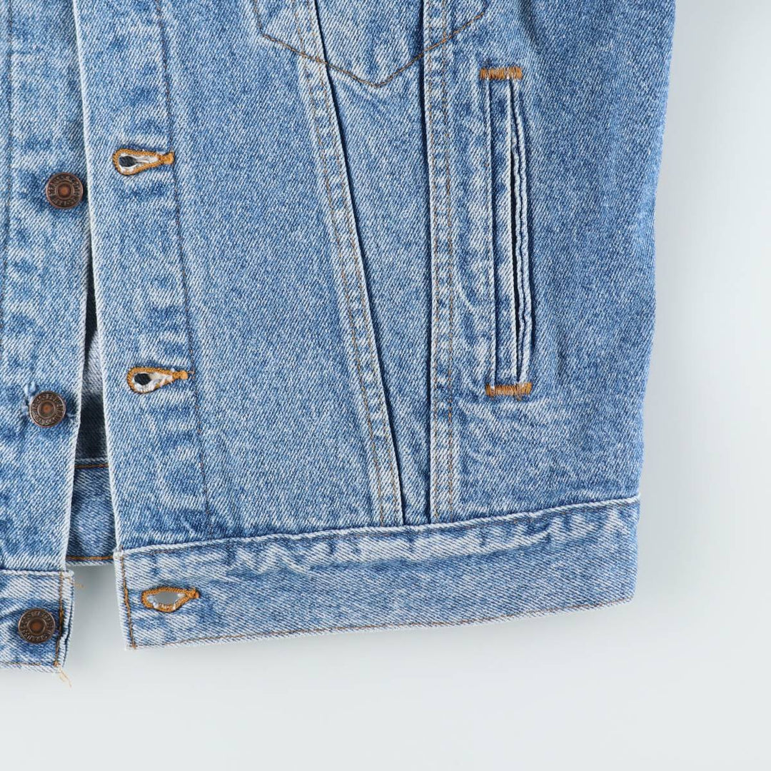 1990'S Levi's 70507-4890 Hard Rock Cafe Denim Jacket, Made in USA, Men's Size S (approx.), Vintage cotton blue type Vintage Second Hand