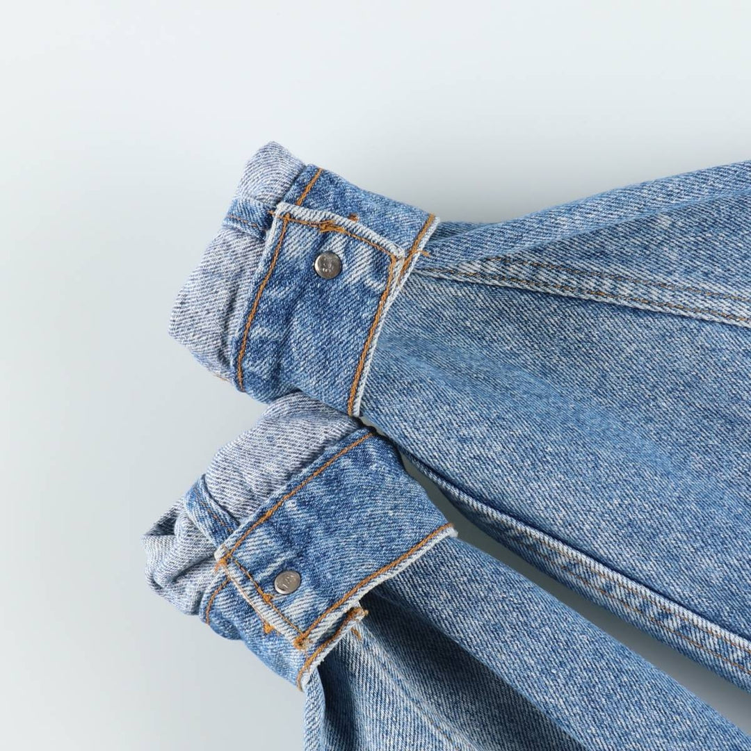 1990'S Levi's 70507-4890 Hard Rock Cafe Denim Jacket, Made in USA, Men's Size S (approx.), Vintage cotton blue type Vintage Second Hand