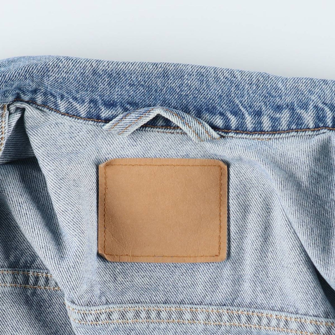 90'S Levi's 70507-0389 denim jacket, made in the USA, men's size L, vintage cotton blue type Vintage Second Hand