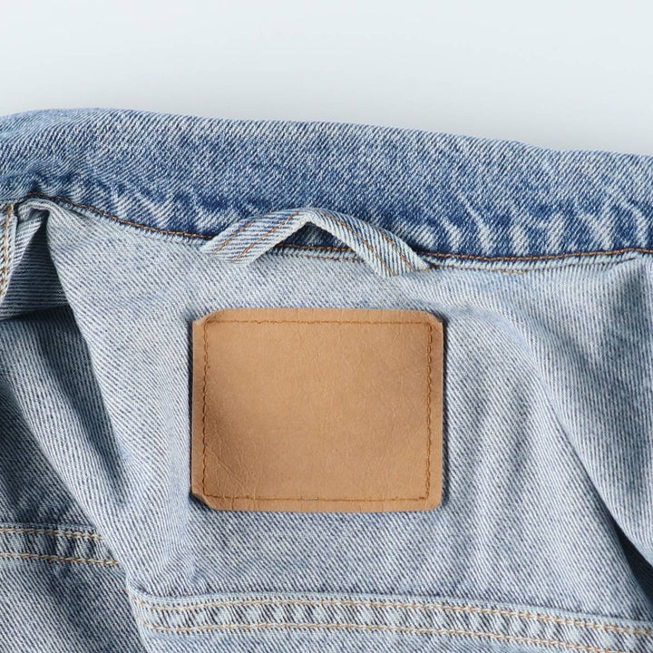 90'S Levi's 70507-0389 denim jacket, made in the USA, men's size L, vintage cotton blue type Vintage Second Hand