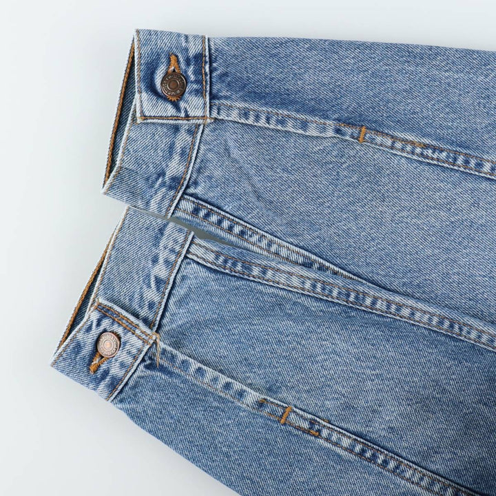 90'S Levi's 70507-0389 denim jacket, made in the USA, men's size L, vintage cotton blue type Vintage Second Hand