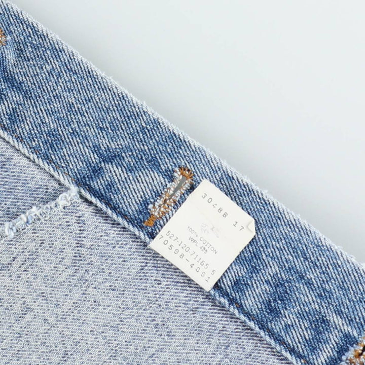 90'S Levi's 70598-4891 Large Patch Denim Jacket, Made in USA, Men's M, Vintage cotton blue type Vintage Second Hand