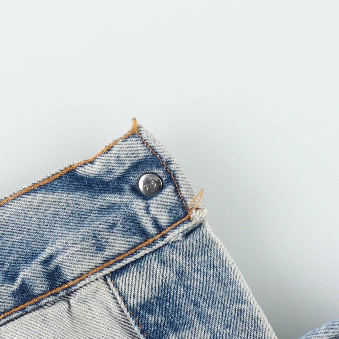 90'S Levi's 70507-0389 denim jacket, denim jacket, made in USA, men's size M, vintage cotton blue type Vintage Second Hand