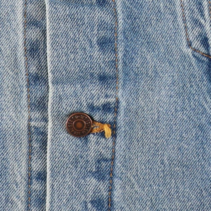 90'S Levi's 70507-0389 denim jacket, denim jacket, made in USA, men's size M, vintage cotton blue type Vintage Second Hand