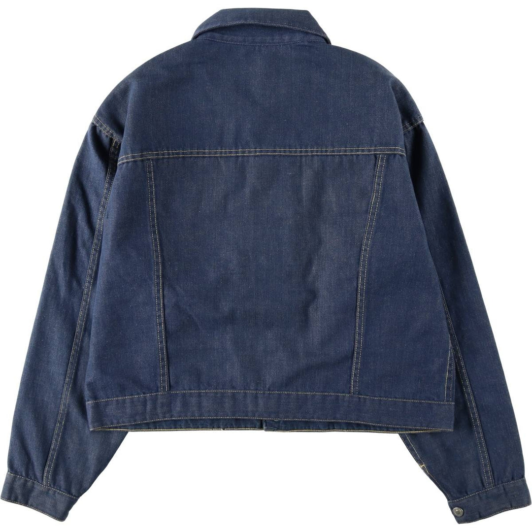 2nd Type Bat-Dyed Denim Jacket, Men's Size M (Equivalent), Vintage unclear navy blue type Vintage Second Hand